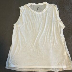 4/$20 Nike Dri-FIT White Tank Top